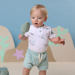 SNUGGLE HUNNY TURTLE SHORT SLEEVE BODYSUIT