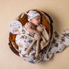 SNUGGLE HUNNY DIGGERS & TRACTORS MUSLIN WRAP