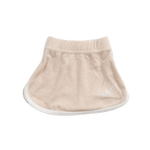 CINNAMON BABY TERRY SKIRT - CREAM