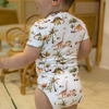 SNUGGLE HUNNY DINO SHORT SLEEVE BODYSUIT