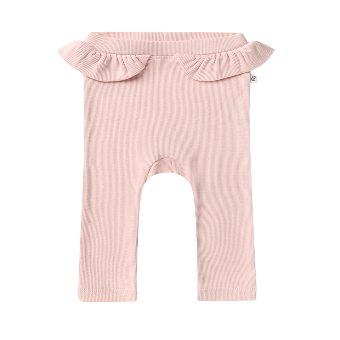 SNUGGLE HUNNY BABY PINK  PANTS WITH FRILL
