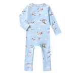 SNUGGLE HUNNY TAKING FLIGHT ORGANIC GROWSUIT