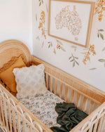 SNUGGLE HUNNY OLIVE DIAMOND KNIT BLANKET