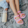 CRYWOLF BEACH SANDAL CANDY PINK