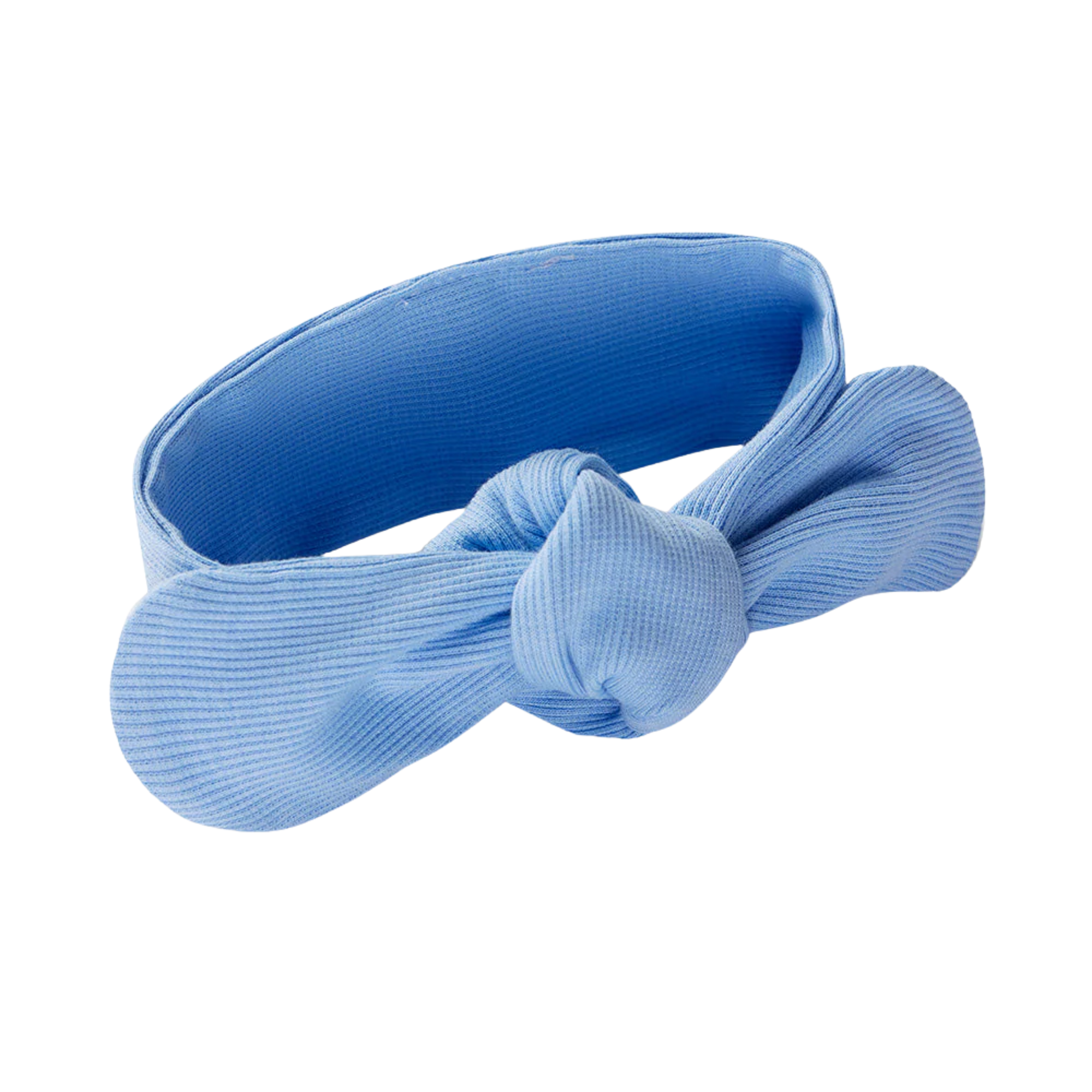 SNUGGLE HUNNY BLUEBELL RIBBED TOPKNOT