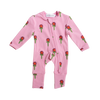 CINNAMON BABY  X ARLO FLOWER GROWSUIT