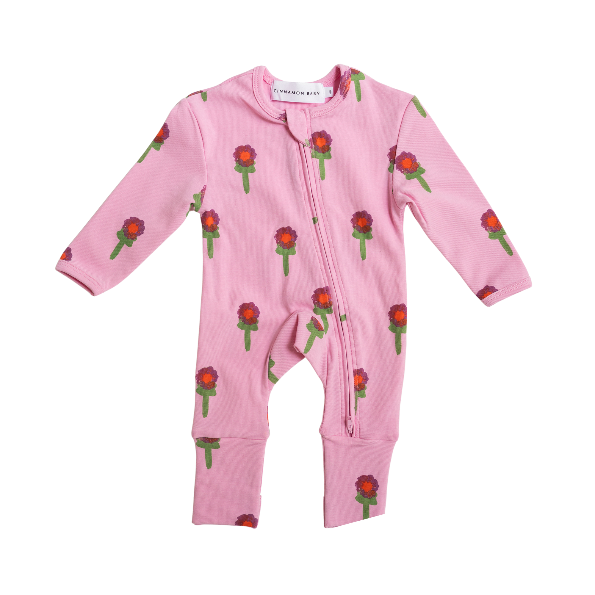 CINNAMON BABY  X ARLO FLOWER GROWSUIT