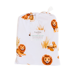 SNUGGLE HUNNY FITTED COT SHEET - LION
