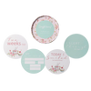 SNUGGLE HUNNY TEA PARTY & SAGE REVERSIBLE MILESTONE CARDS