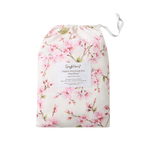 SNUGGLE HUNNY CHERRY BLOSSOM ORGANIC COTTON FITTED SHEET
