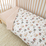 SNUGGLE HUNNY DIGGERS & TRACTORS ORGANIC COTTON COT COMFORTER