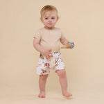 SNUGGLE HUNNY DIGGERS & TRACTORS SHORTS