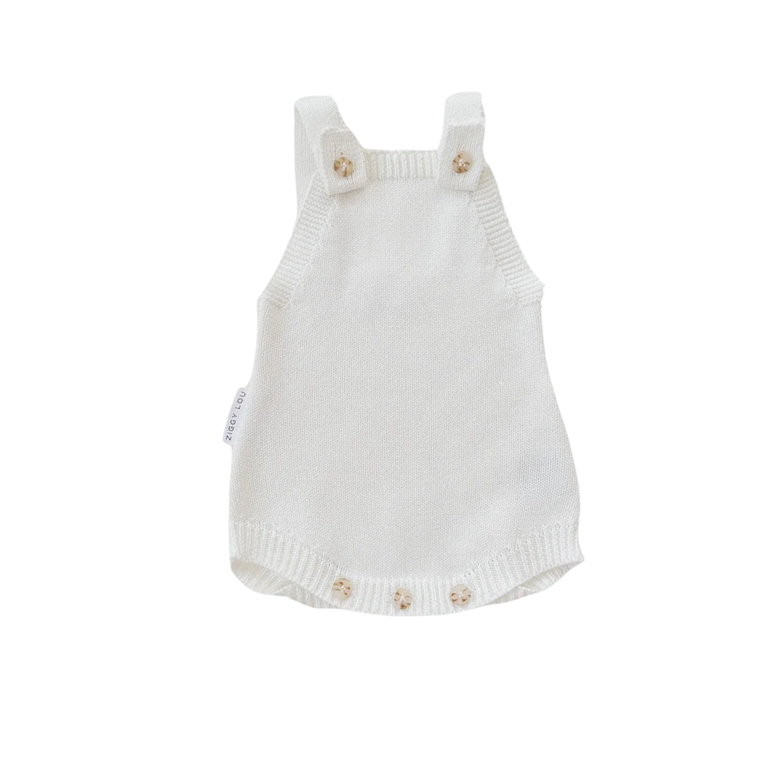 ZIGGY LOU ROMPER - MILK