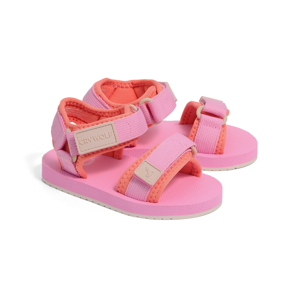CRYWOLF BEACH SANDAL CANDY PINK