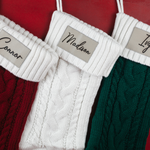 PERSONALISED CHRISTMAS STOCKING - GREEN