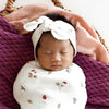 SNUGGLE HUNNY LADYBUG ORGANIC TOPKNOT