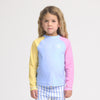 CRYWOLF LONG SLEEVE RASH VEST POP COLOURBLOCK