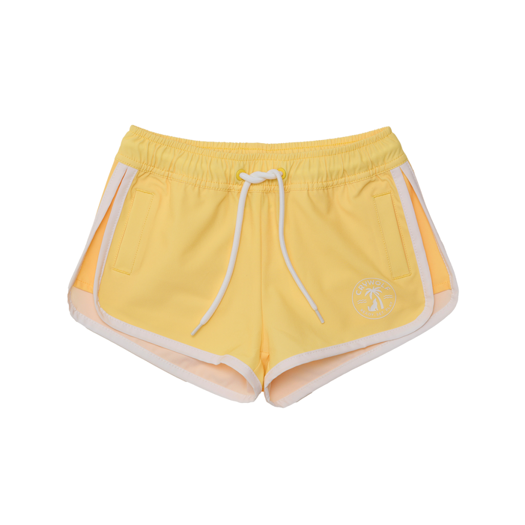 CRYWOLF SURF SHORT BUTTERCUP