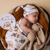 SNUGGLE HUNNY DIGGERS & TRACTORS MUSLIN WRAP