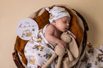 SNUGGLE HUNNY DIGGERS & TRACTORS MUSLIN WRAP