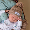 SNUGGLE HUNNY HAZELNUT KNIT BEANIE