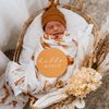 SNUGGLE HUNNY REVERSIBLE MILESTONE CARDS - LION & SUNRISE