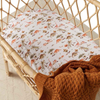 SNUGGLE HUNNY KIDS DINO BASSINET SHEET / CHANGE PAD COVER