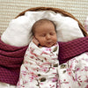 SNUGGLE HUNNY CHERRY BLOSSOM MUSLIN WRAP