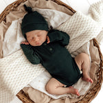 SNUGGLE HUNNY EMERALD LONG SLEEVE BODYSUIT