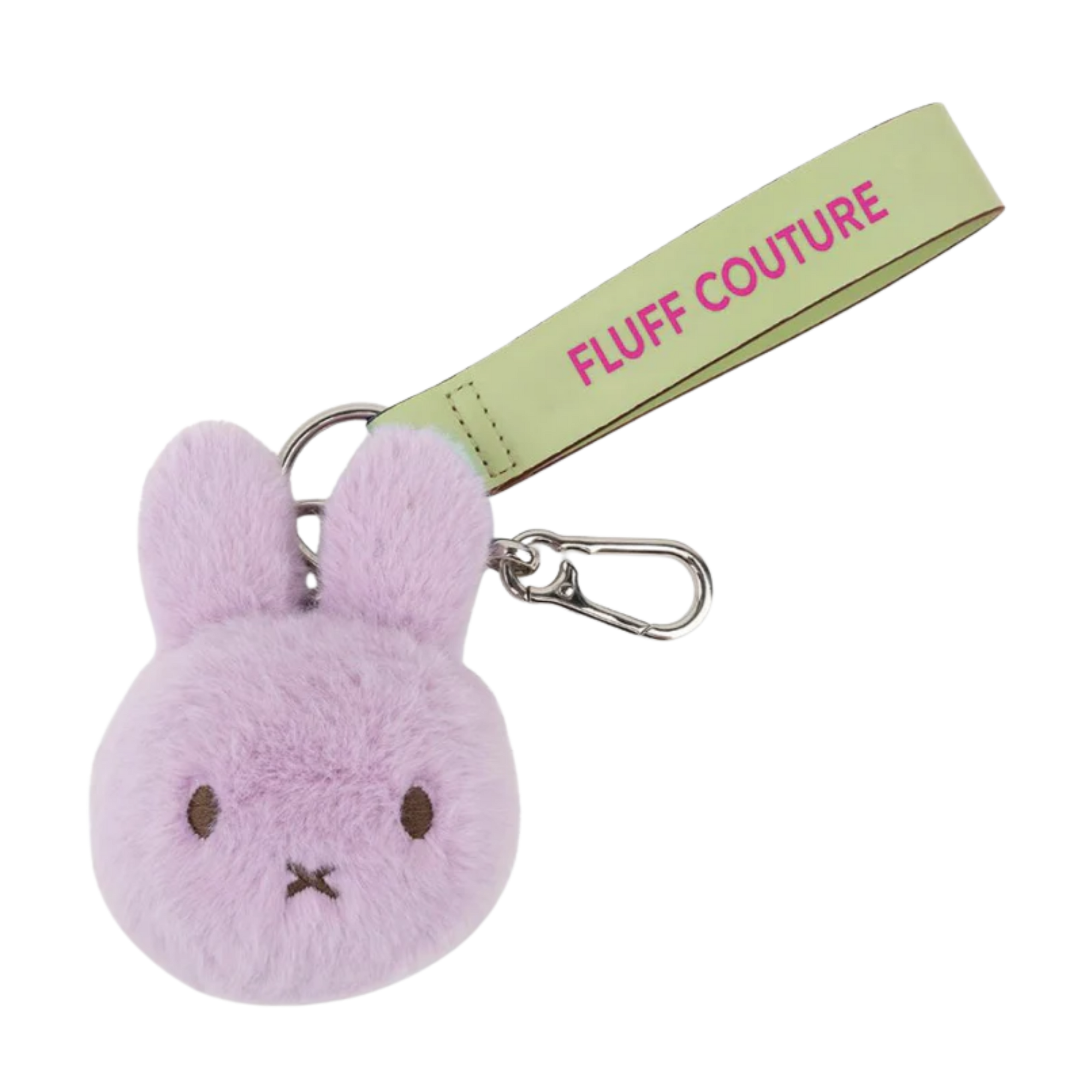 MIFFY ECO FUZZY LILAC BAG CHARM
