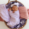 SNUGGLE HUNNY LAVENDER MUSLIN WRAP