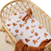 SNUGGLE HUNNY LION BASSINET SHEET / CHANGE PAD COVER