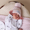 SNUGGLE HUNNY BLUSH PINK KNIT BEANIE