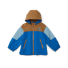 CRYWOLF PACKABLE JACKET OCEAN COLOURBLOCK