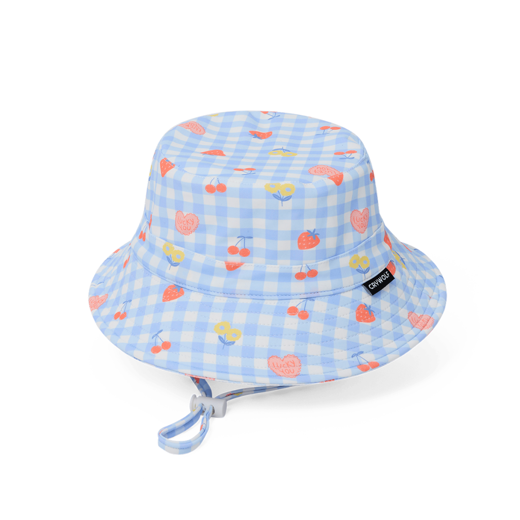 CRYWOLF SWIM BUCKET HAT LUCKY PICNIC