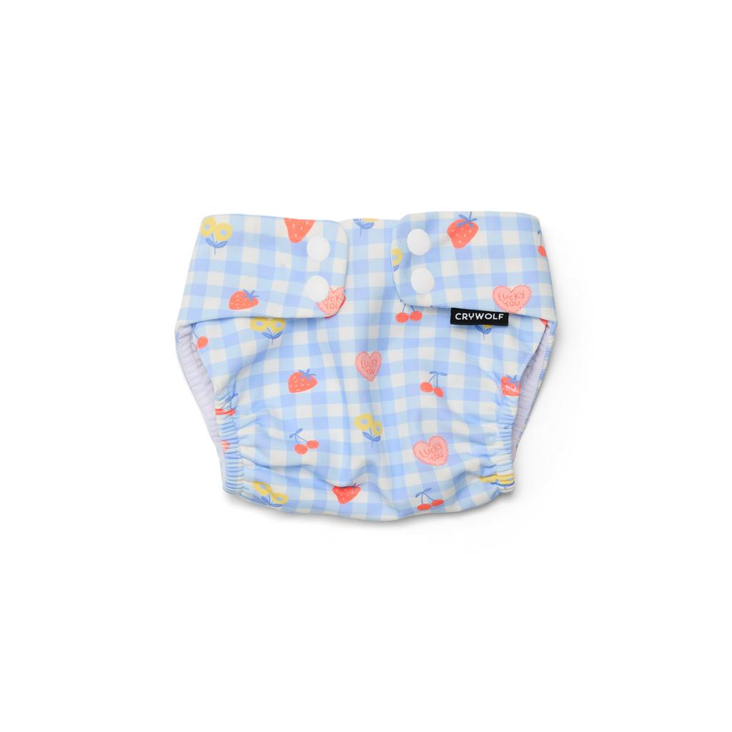CRYWOLF REUSABLE SWIM NAPPY LUCKY PICNIC