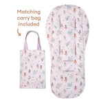 SNUGGLE HUNNY FAIRY DUST UNIVERSAL ORGANIC PRAM LINER