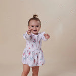 SNUGGLE HUNNY FAIRY GARDEN LONG SLEEVE DRESS