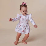 SNUGGLE HUNNY FAIRY GARDEN LONG SLEEVE DRESS