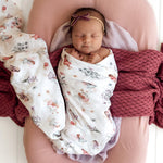 SNUGGLE HUNNY FAIRY GARDEN MUSLIN WRAP