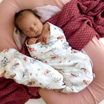 SNUGGLE HUNNY FAIRY GARDEN MUSLIN WRAP