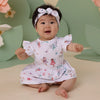 SNUGGLE HUNNY FAIRY GARDEN SHORT SLEEVE DRESS