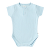 SNUGGLE HUNNY BABY BLUE SHORT SLEEVE BODYSUIT