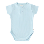 SNUGGLE HUNNY BABY BLUE SHORT SLEEVE BODYSUIT