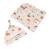 SNUGGLE HUNNY GNOMES JERSEY WRAP & BEANIE SET