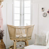 SNUGGLE HUNNY BLUSH PINK DIAMOND KNIT BLANKET