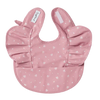 SNUGGLE HUNNY KIDS PINK FLEUR FRILL SNUGGLE BIB