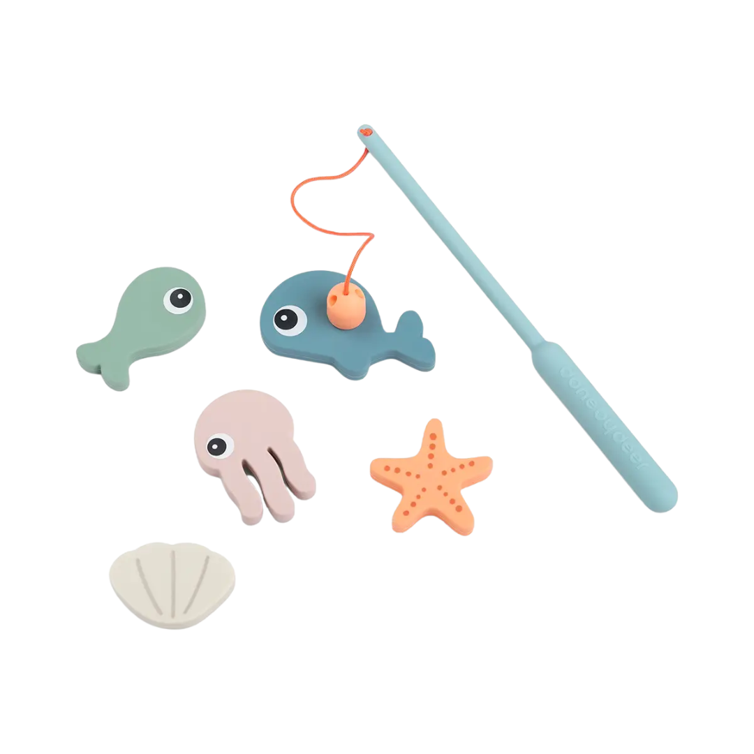 DONE BY DEER BATH FISHING TOY SEA FRIENDS
