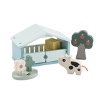 DONE BY DEER TINY FARM PLAY SET - DOTTI COLOUR MIX