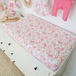 SNUGGLE HUNNY FLAMINGO BASSINET SHEET / CHANGE PAD COVER